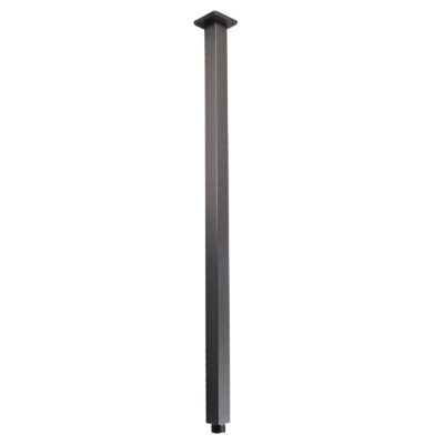 600mm Gunmetal Ceiling Shower Arm