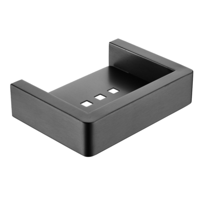 Gunmetal IVANO Soap Dish