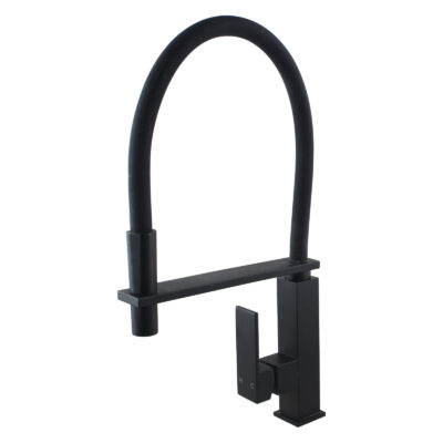 Matte Black Pull Out Kitchen Mixer