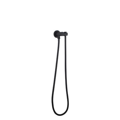 Matte Black Shower Rail