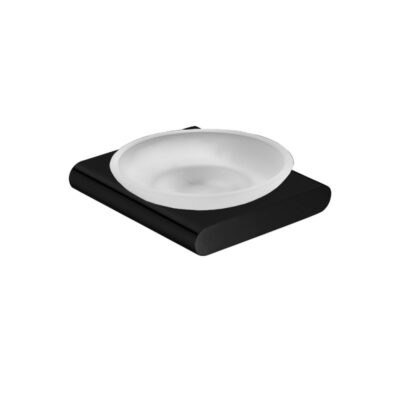 Matte Black VOG Soap Dish
