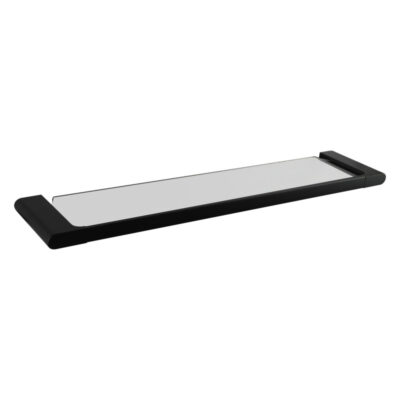 Matte Black VOG Glass Shelf