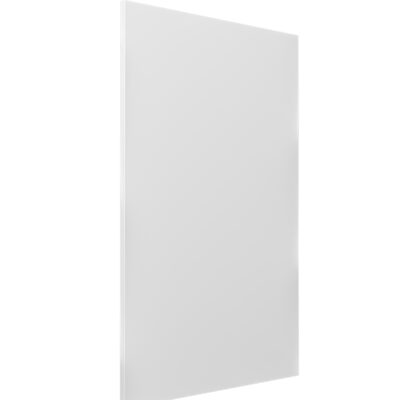 880mm Matte White End Panel Polyurethane
