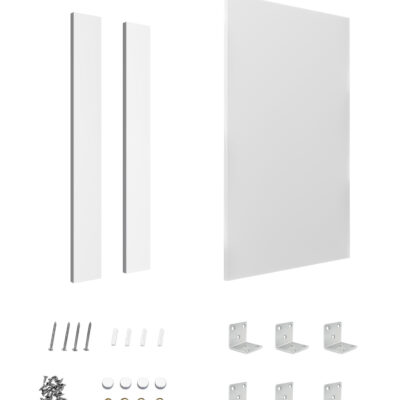 880mm Matte White End Panel Polyurethane