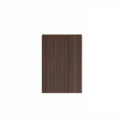 400mm Sable Walnut Havana Laundry 415 Fluted Wall Cabinet