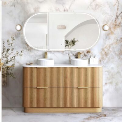 1500mm Woodland Oak Havana Freestanding Vanity
