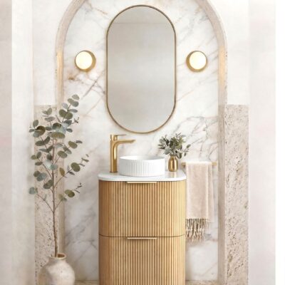 600mm Woodland Oak Havana Freestanding Vanity