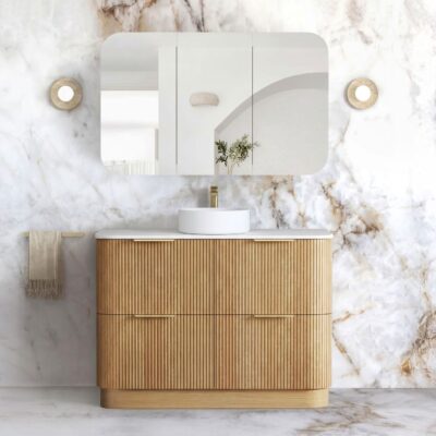 1200mm Woodland Oak Havana Freestanding Vanity
