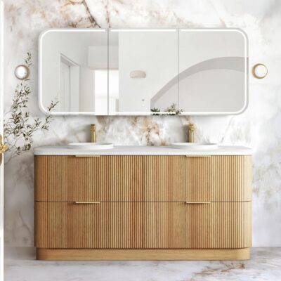 1800mm Woodland Oak Havana Freestanding Vanity