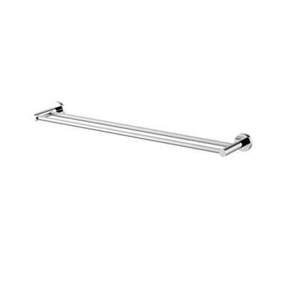 600mm Chrome Mirage Double Towel Rail