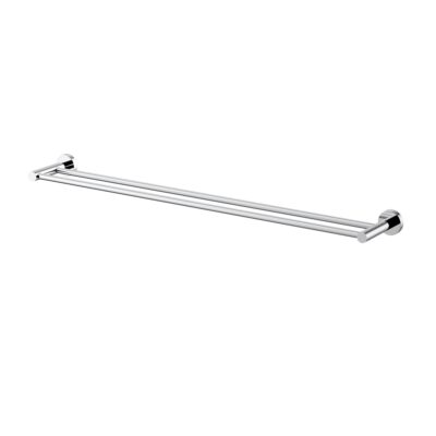 750mm Chrome Mirage Double Towel Rail
